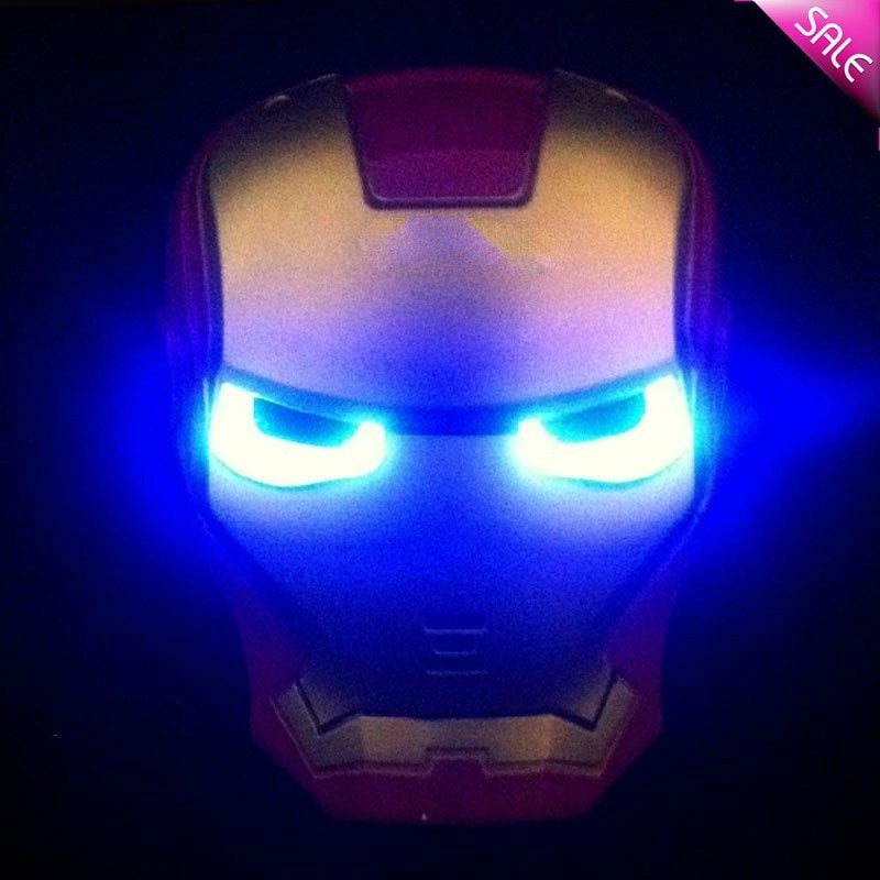 Svítící Maska Iron Man