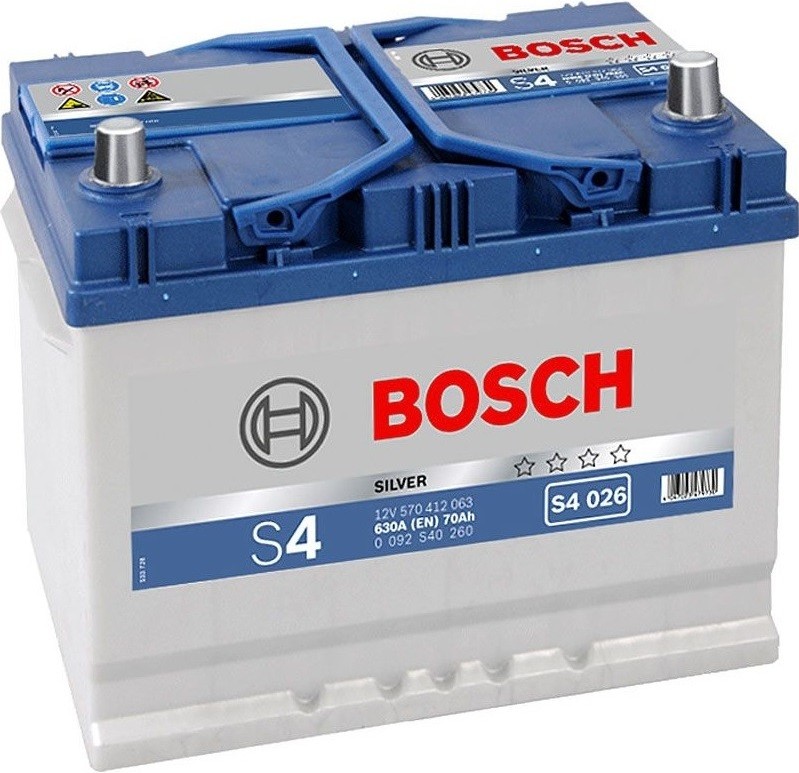 Bosch S4 12V 70Ah 630A 0 092 S40 260