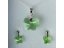 Swarovski Elements Motýl Peridot