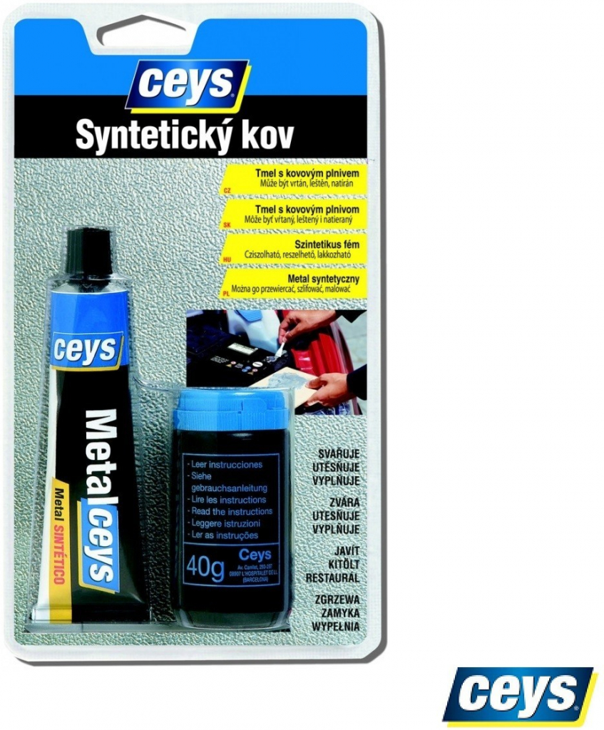 CEYS syntetický kov 40g+40g