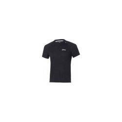 Pánské běžecké triko Asics MEN'S RUN. S.SL. R-NECK TOP černé