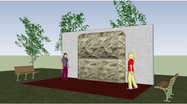 Lezecká stěna - wall 2a