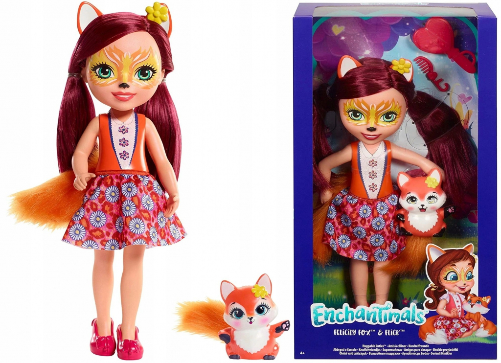 Mattel Enchantimals se zvířátkem zajíčkem Bree Bunny