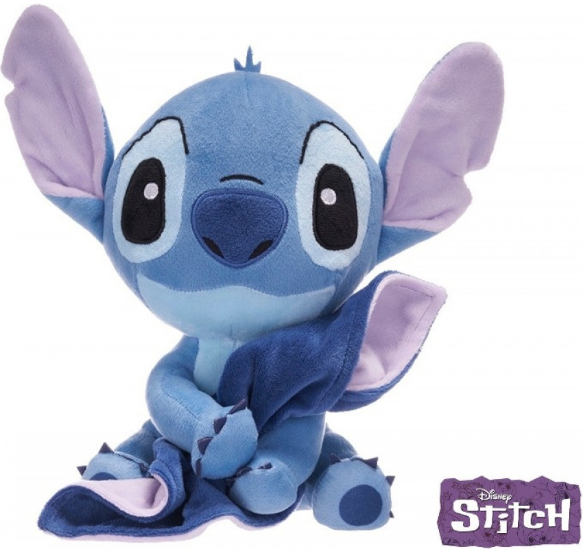 Disney Plyšák Lilo & Stitch Stitch s dečkou