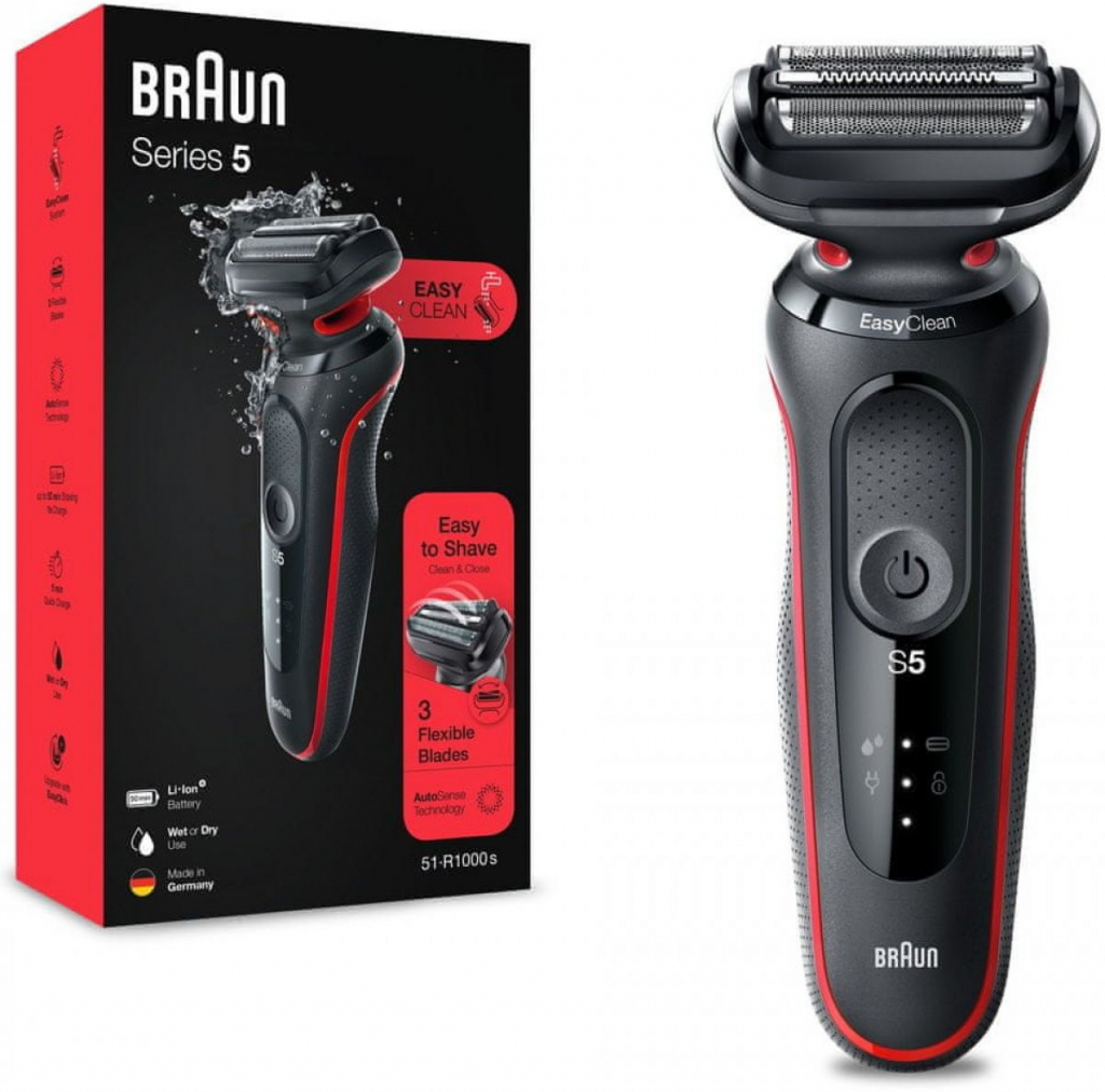 Braun Series 5 51-R1000s Red