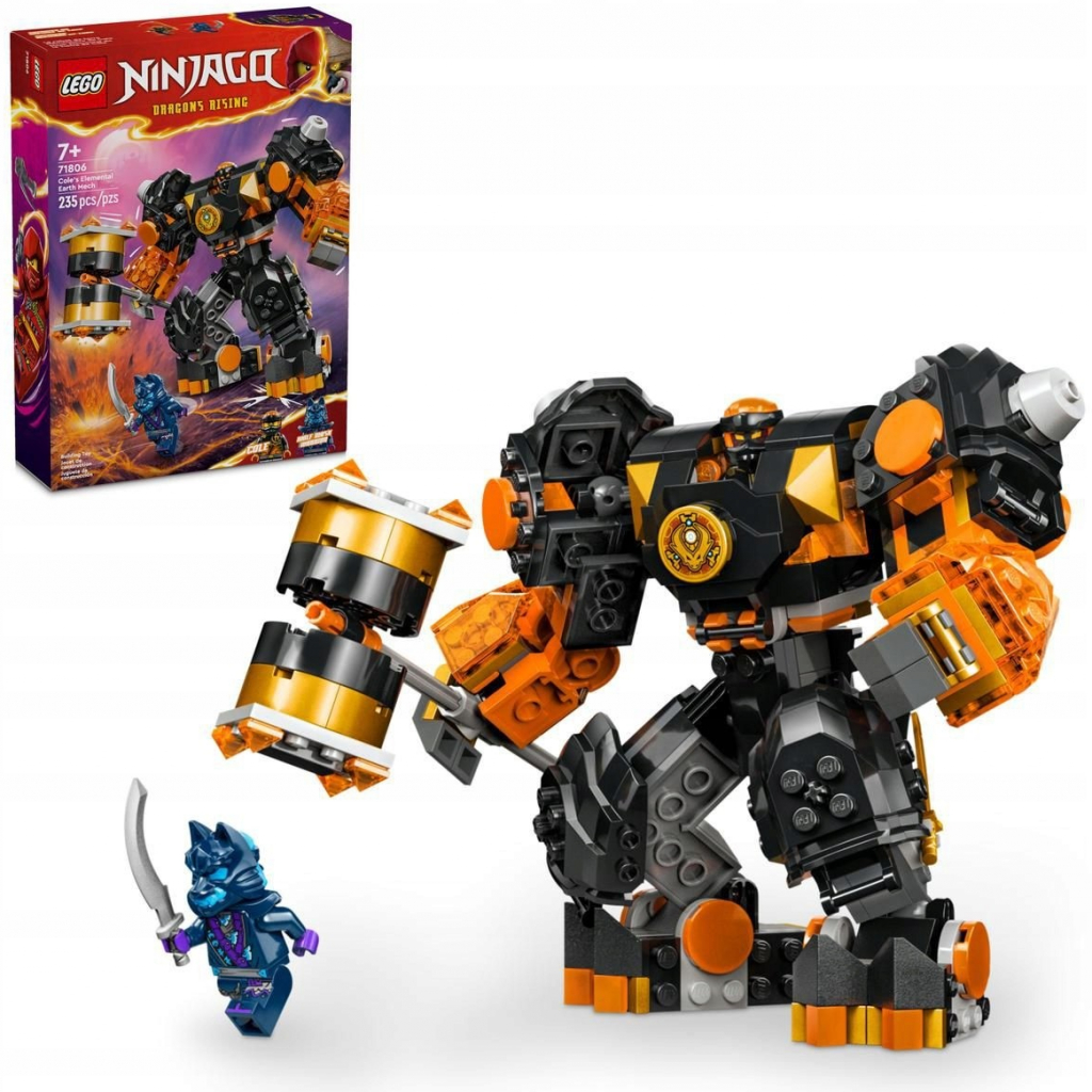 LEGO® NINJAGO® 71806 Coleův živelný zemský robot