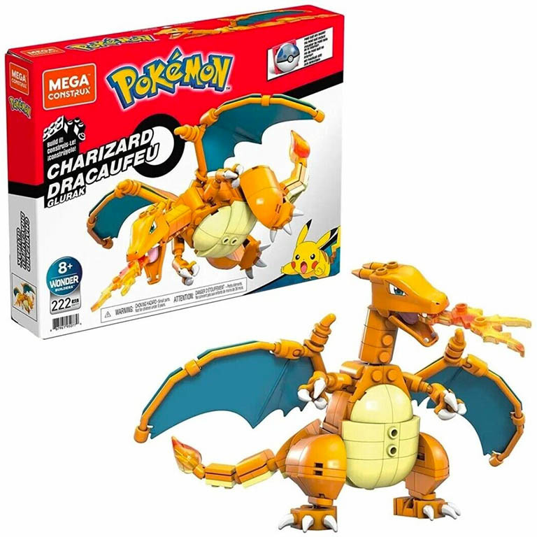 Mattel Mega Construx Pokémon Glurak