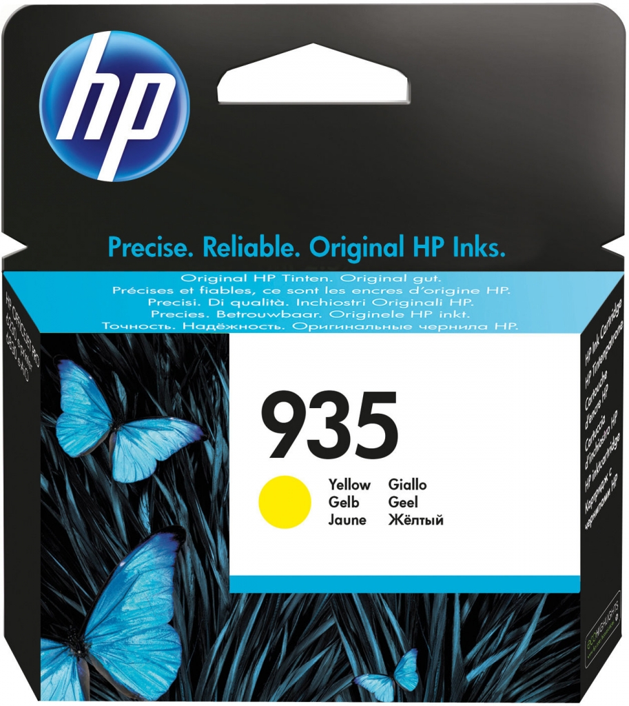 HP 935 originální inkoustová kazeta žlutá C2P22AE