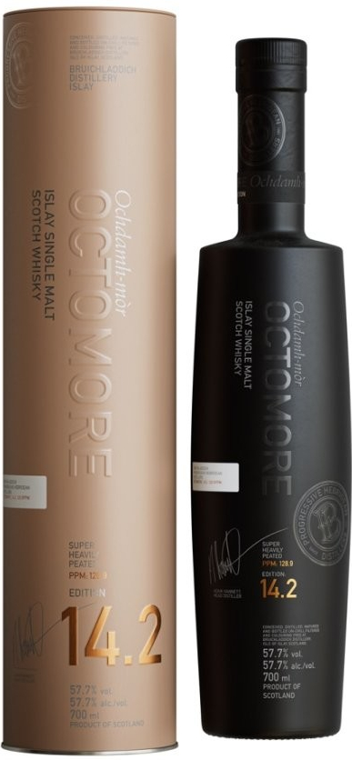 Bruichladdich Octomore 14,2 57,7% 0,7 l (tuba)