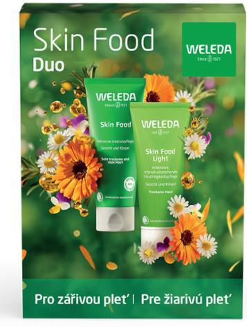 Weleda Skin Food Duo Face & Body sada pleťový a tělový krém Skin Food Face and Body Cream 30 ml + pleťový a tělový krém Skin Food Light Face and Body Cream 30 ml pro ženy