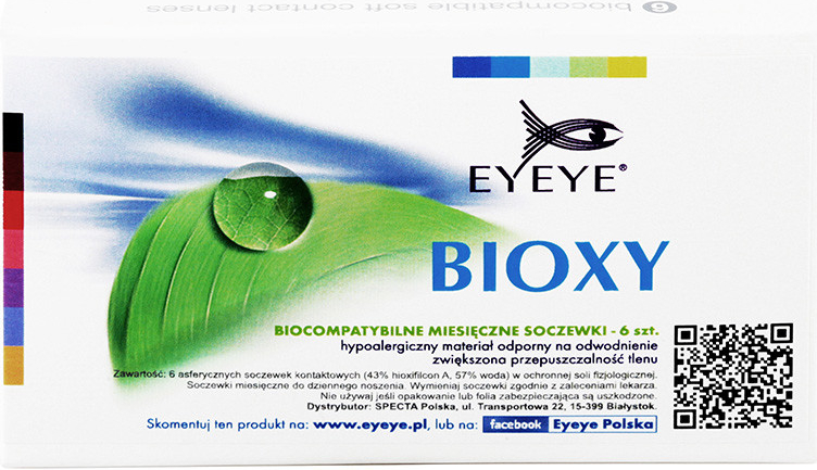 Barnaux Eyeye Bioxy 6 čoček