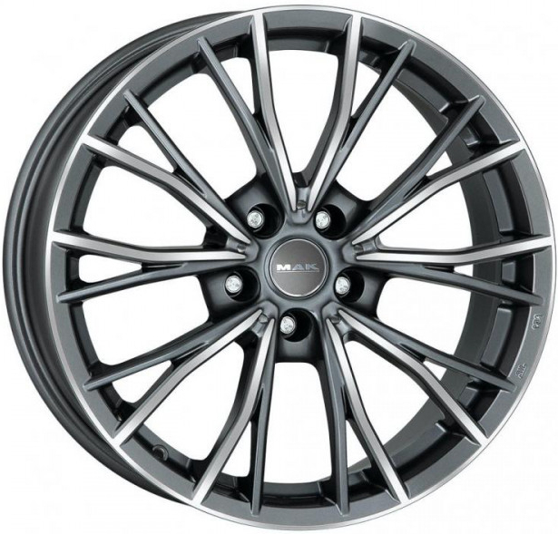 MAK Mark 7,5x17 5x120 ET43 gunmetal mirror