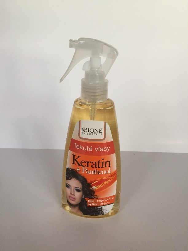 BC Bione Cosmetics Tekuté vlasy Panthenol + Keratin 260 ml