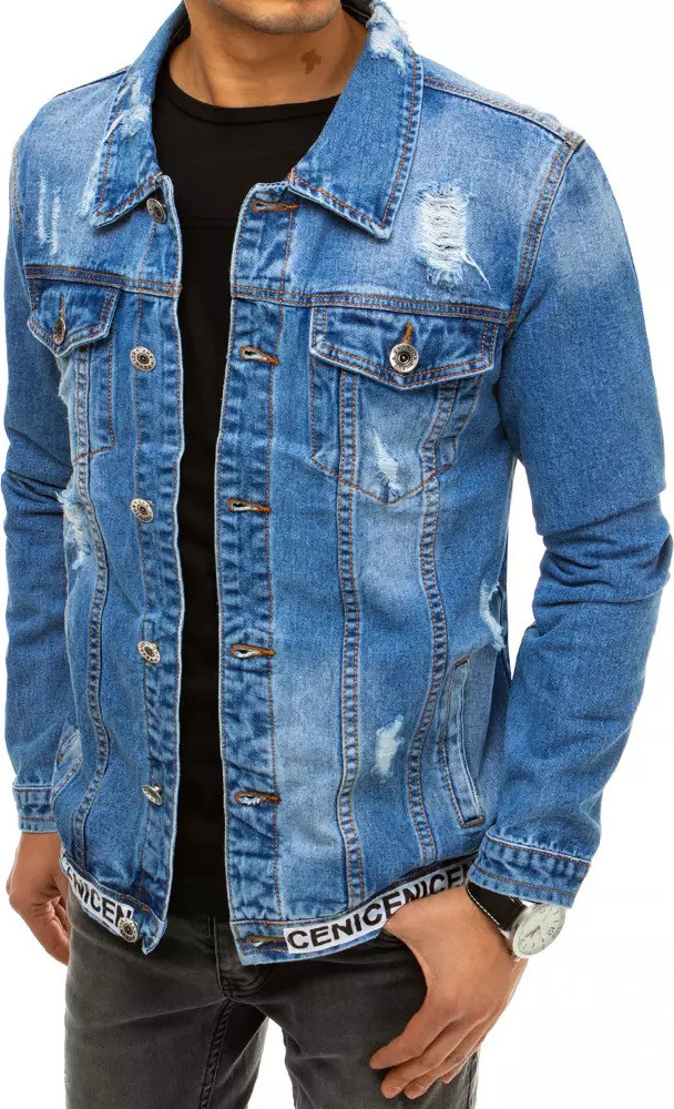 pánská džínová bunda TX3642 modrá