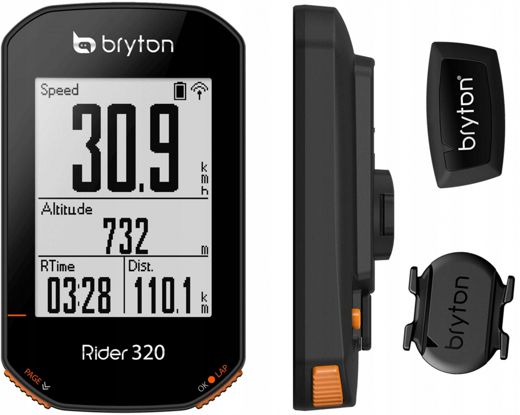 Bryton Rider 320T CAD+HRM WL