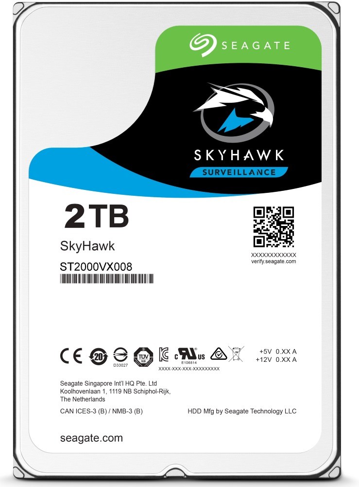 Seagate SkyHawk 2TB, ST2000VX008