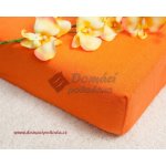 froté prostěradlo oranžové 90x200
