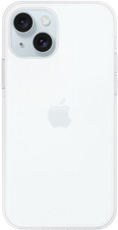 FIXED Slim AntiUV gelový odolný proti zažloutnutí Apple iPhone 15 čiré FIXTCCA-1200