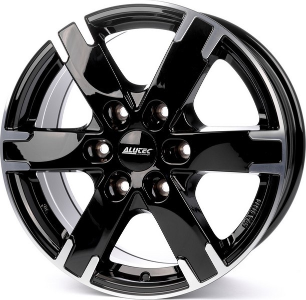 Alutec Titan 7x16 6x130 ET55 black polished