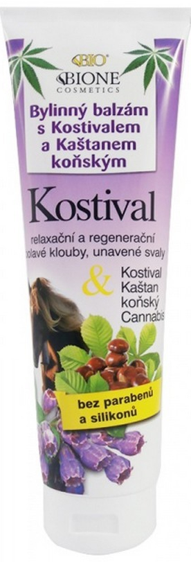 Bione Cosmetics Kostival a Kaštan koňský bylinný balzám 300 ml