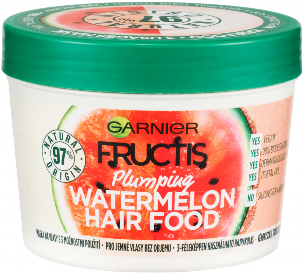 Garnier Fructis Hair Food Watermelon Plumping Mask 390 ml