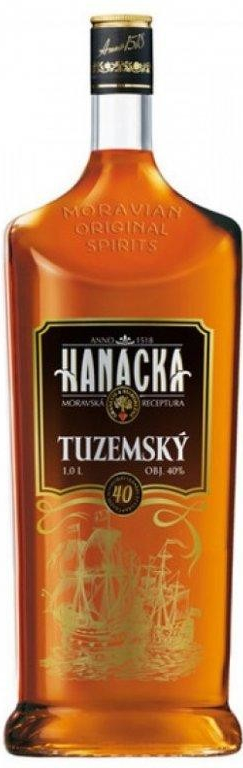 Hanácká Tuzemský 40% 1 l (holá láhev)