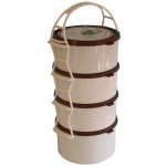 Plastový jídlonosič 3x1,5 l + 1x2 l