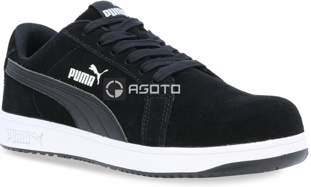 PUMA Iconic S1P ESD obuv černá