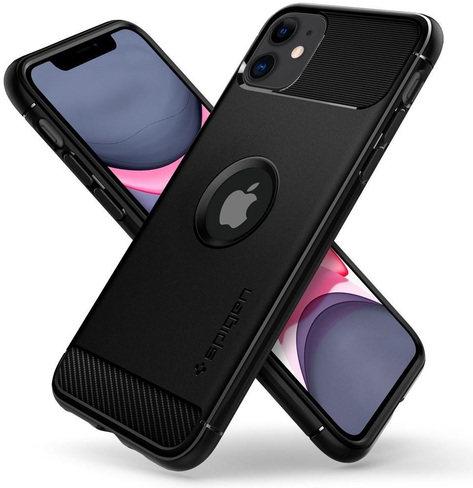 Pouzdro Spigen Rugged Armor Apple iPhone 11 černé