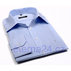 Eterna Blackline Chambray - světle modrá