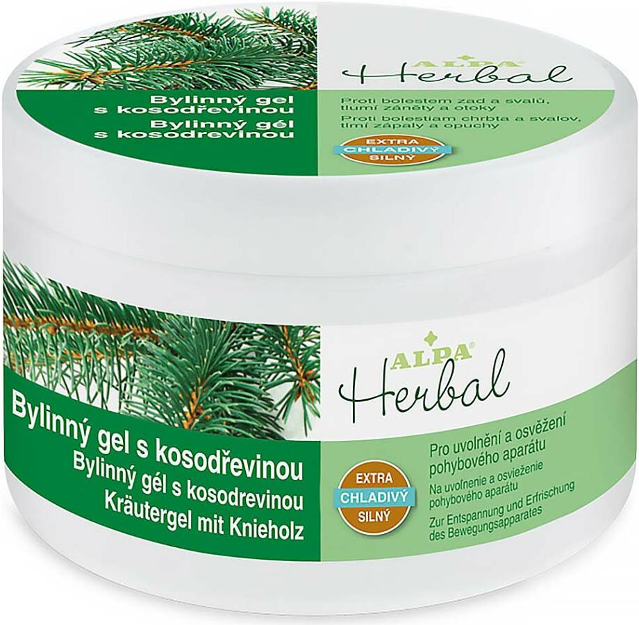 Alpa Herbal bylinný gel s kosodřevinou 250 ml