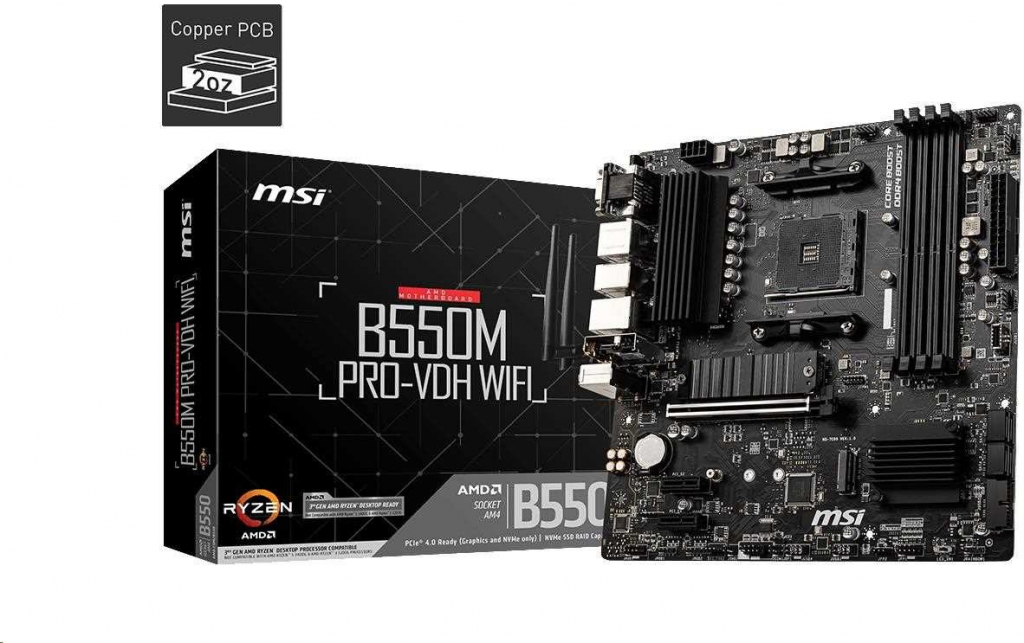 MSI B550M PRO-VDH WIFI