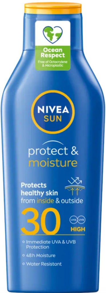 Nivea Sun Protect & Moisture hydratační mléko na opalování SPF30 200 ml