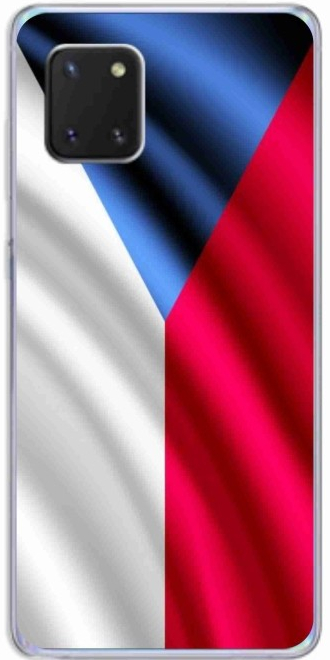 Pouzdro mmCase Gelové Samsung Galaxy Note 10 Lite - česká vlajka
