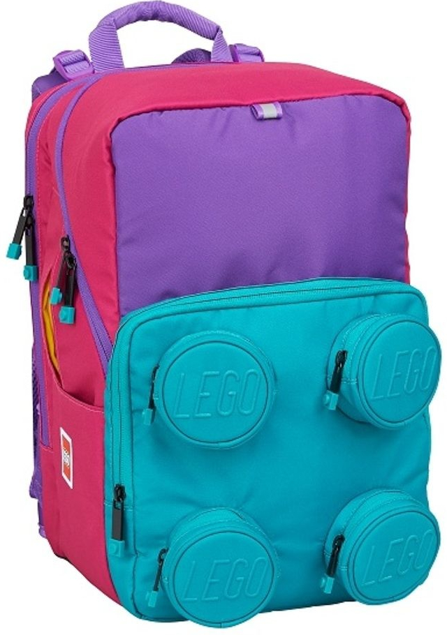 LEGO® batoh růžová Purple Petersen aktovka