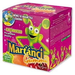 Walmark Marťánci GUMMI s echinaceou 60 ks