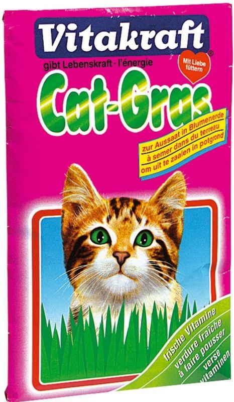 Vitakraft Cat Gras Refill kočičí tráva semínka 120 g