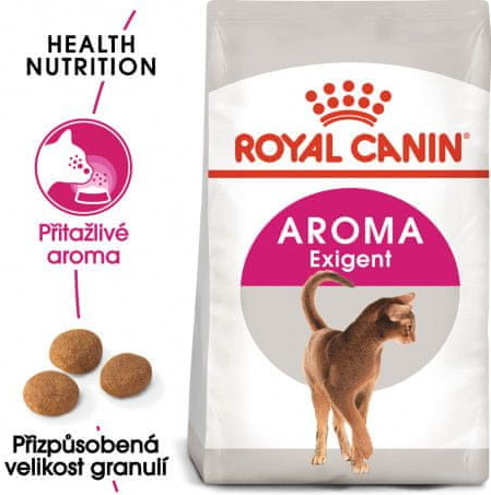 Royal Canin Aromatic Exigent granule pro mlsné kočky 4 kg