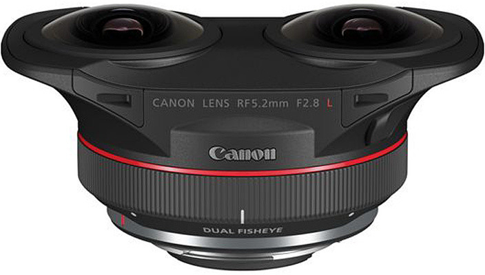 Canon RF 5.2 mm f/2.8 L DUAL FISHEYE