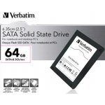 VERBATIM 64GB, 2,5", SATAII, 47477