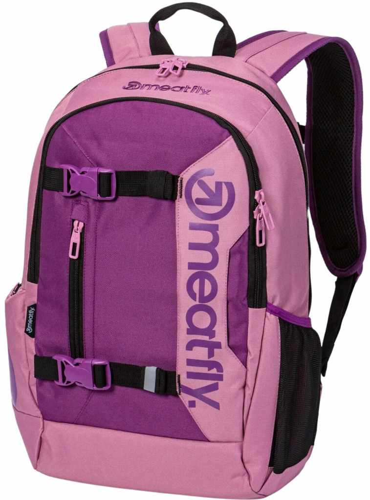 Meatfly batoh Basejumper Dusty Rose/Plum 22 l růžová