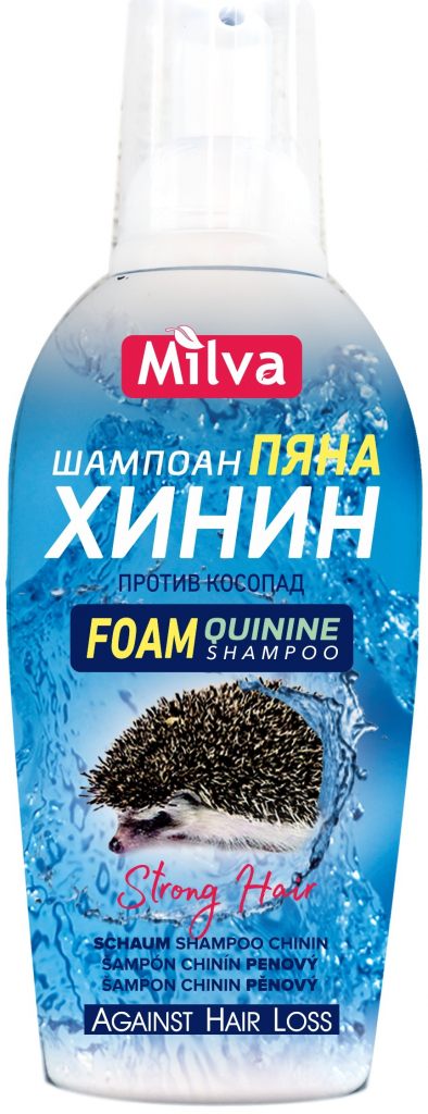 Milva šampon chinin pěnový 200 ml