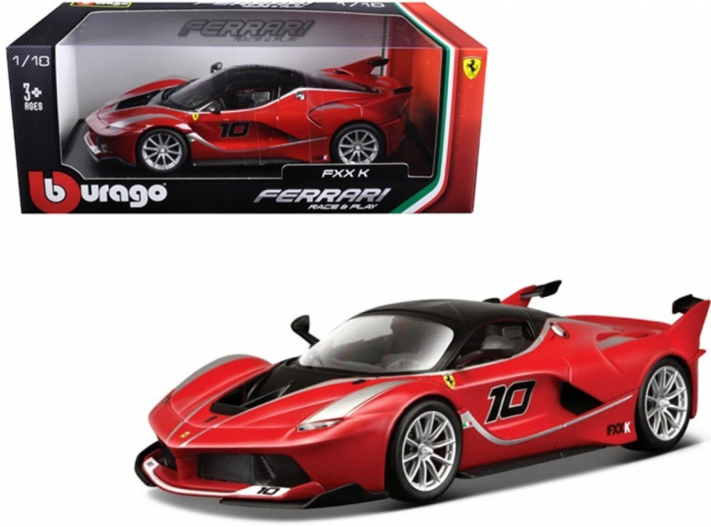 Bburago FERRARI FXX K červená 1:18