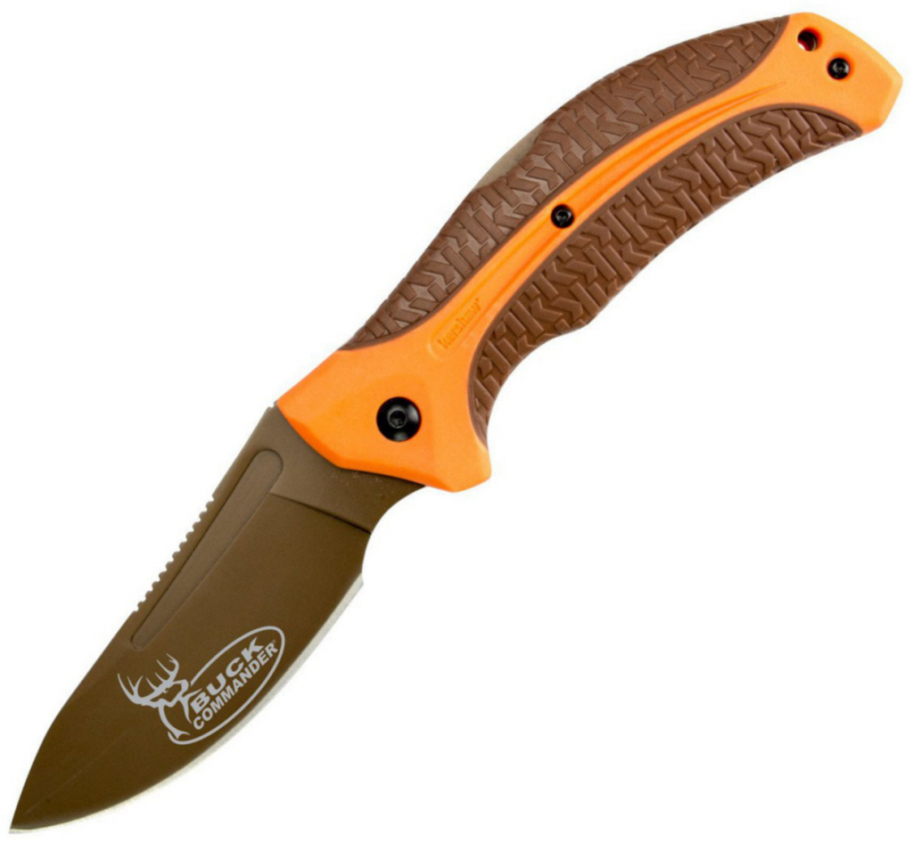 Kershaw Buck Commander Lonerock Folding Drop Point