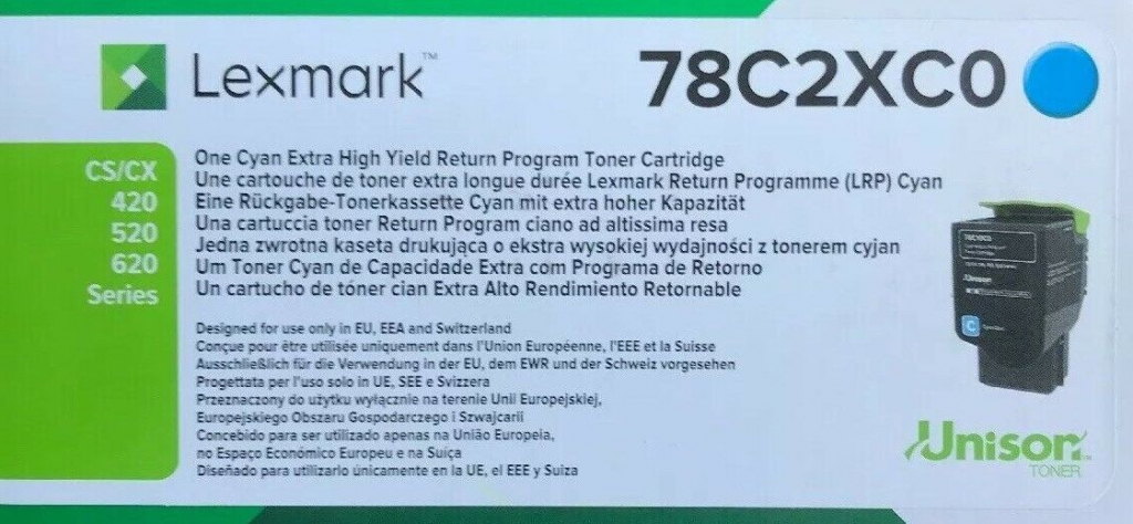 Lexmark 78C2XC0 - originální
