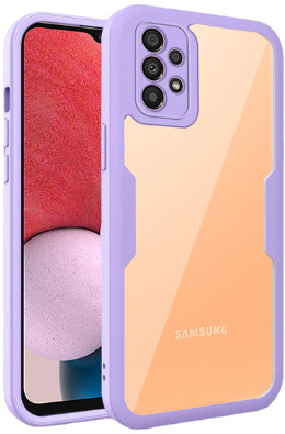 Pouzdro Beweare 360 oboustranné TPU Samsung Galaxy A52 / A52 5G / A52s 5G - fialové