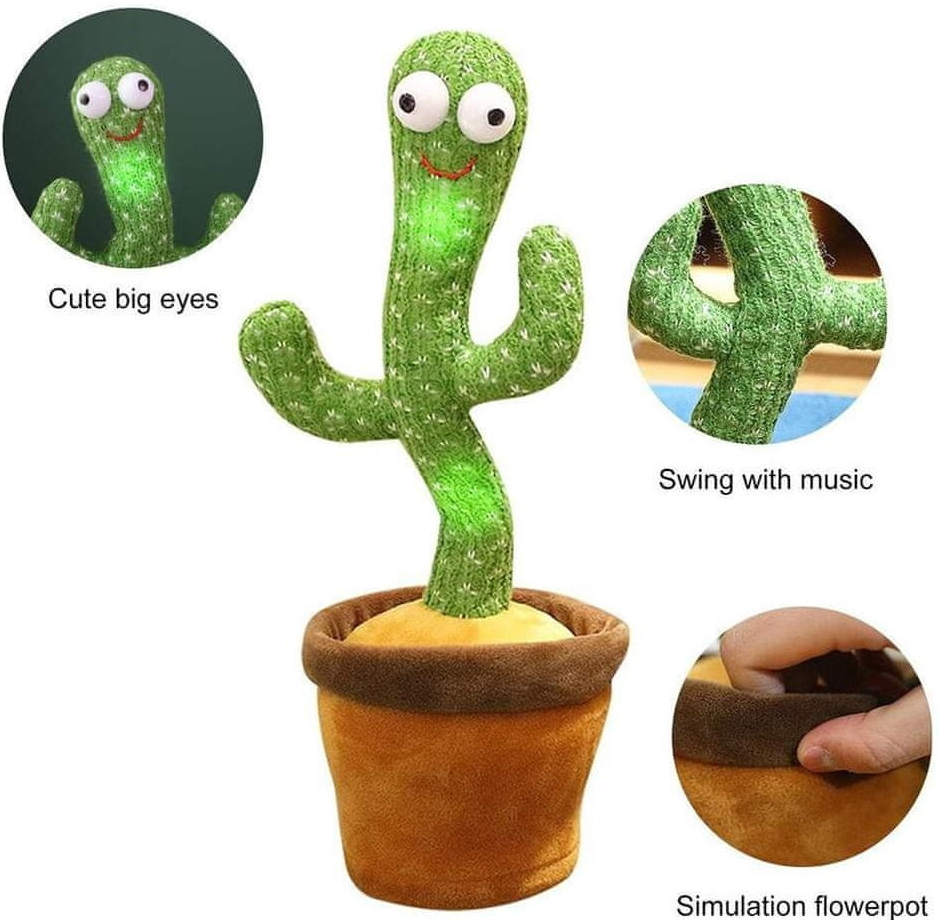 Leventi Interaktivní tančící kaktus