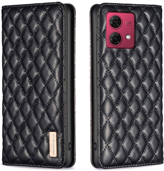 PROTEMIO 65363 LATTICE Ochranné pouzdro pro Motorola Moto G84 5G černé