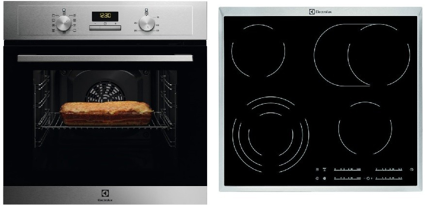 Set Electrolux EHF46547XK + EOF3H00BX