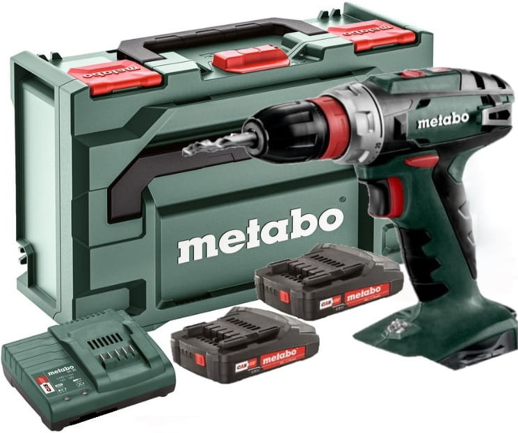 METABO BS 18 Quick + 2x 2,0 Li-Pow